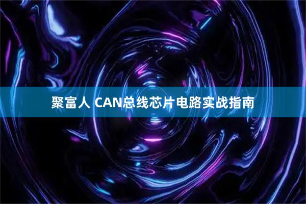 聚富人 CAN总线芯片电路实战指南