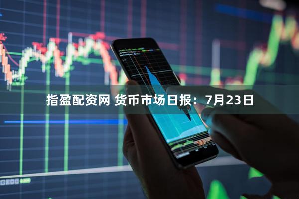 指盈配资网 货币市场日报：7月23日